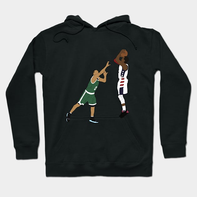 John Wall Game Winner Hoodie by rattraptees